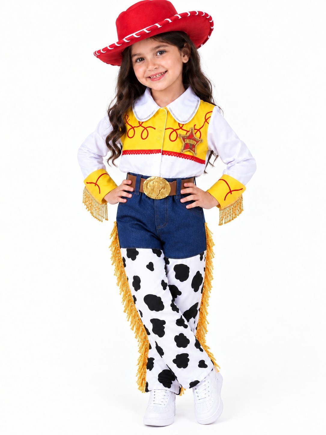 DISFRAZ JESSIE PANTALONES HALLOWEEN PARA NIÑAS FIESTA - 3