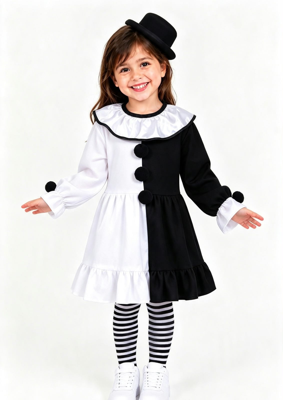 DISFRAZ TERRIFIER PARA NIÑAS HALLOWEEN - 3