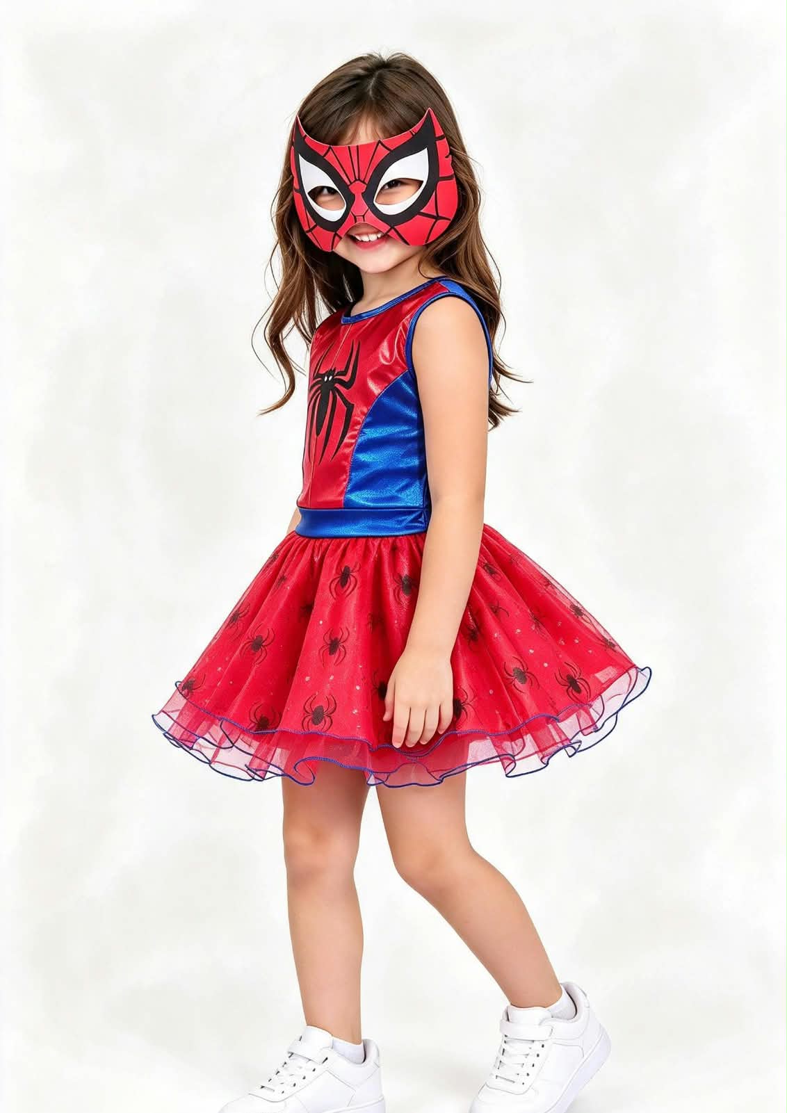 DISFRAZ DE MUJER ARAÑA PARA NIÑAS - 2