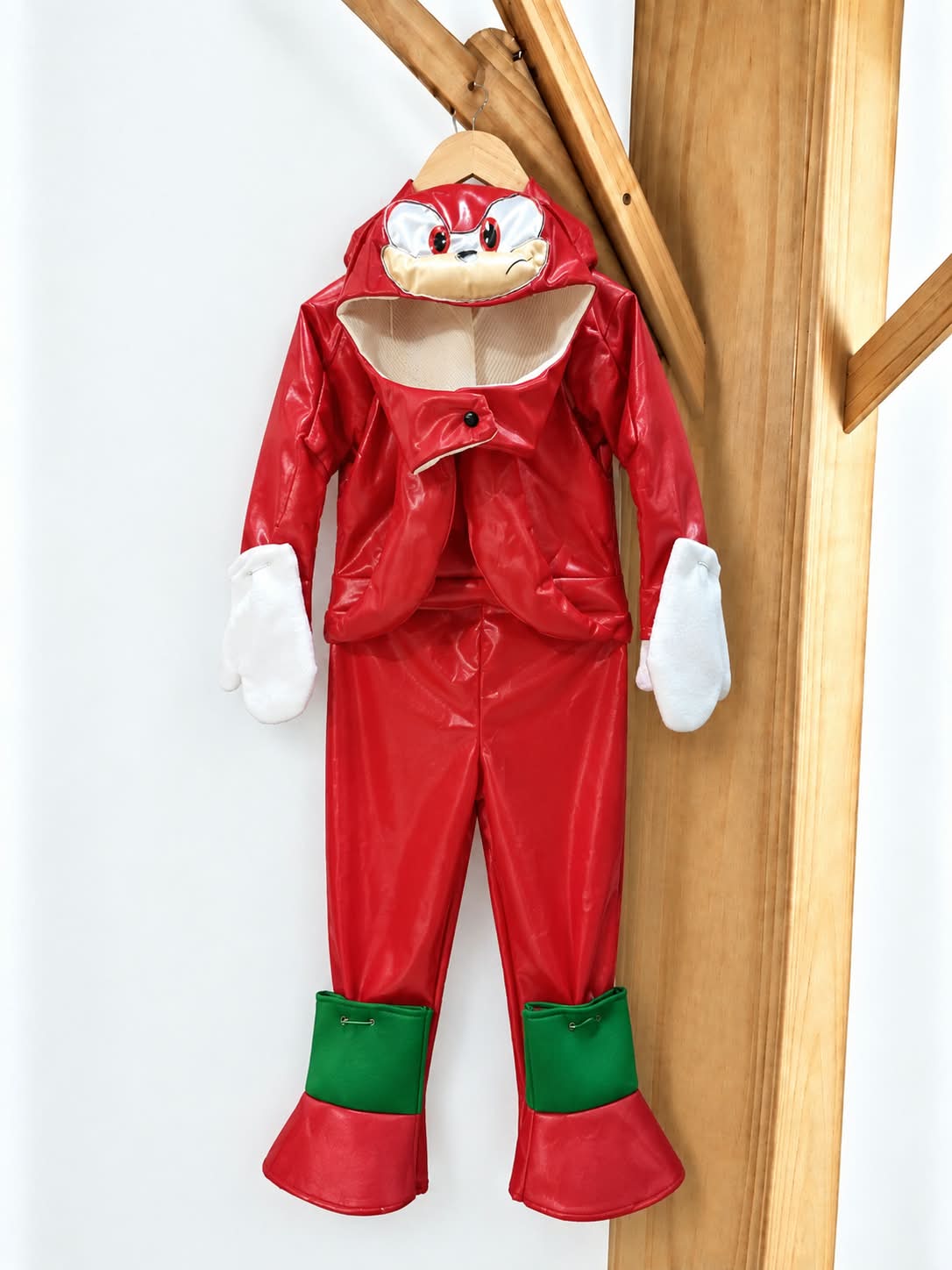 KNUCKLES ROJO  DISFRAZ PARA NIÑOS - 2