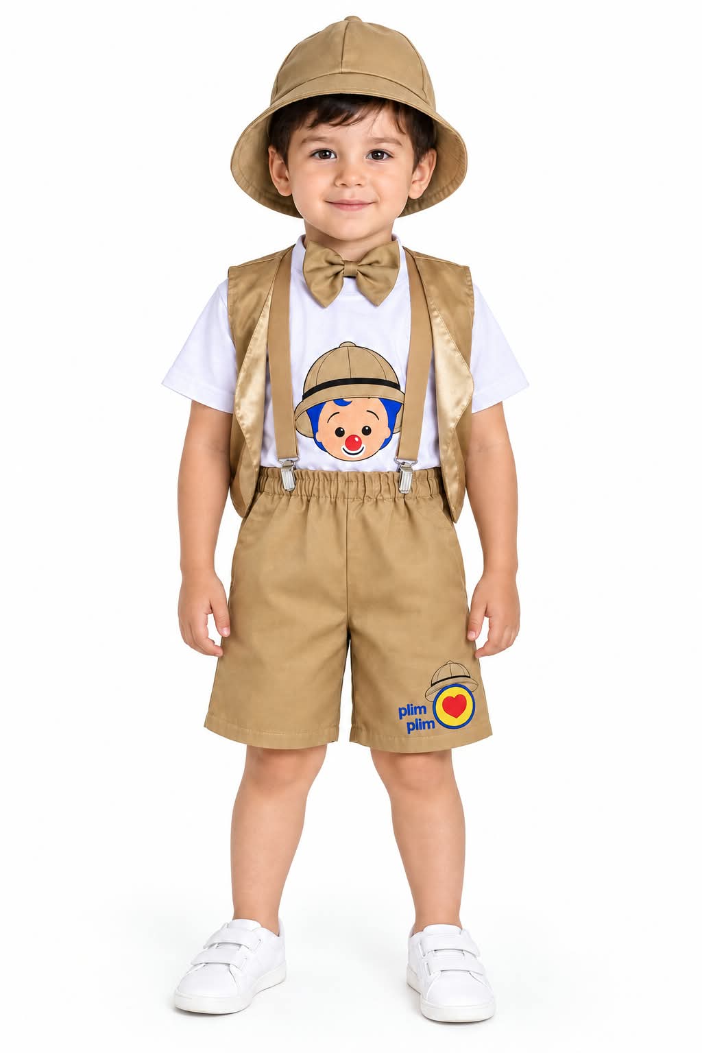 PLIM PLIM SHORT DISFRAZ PARA NIÑOS HALLOWEEN FIESTA SAFARI - 1