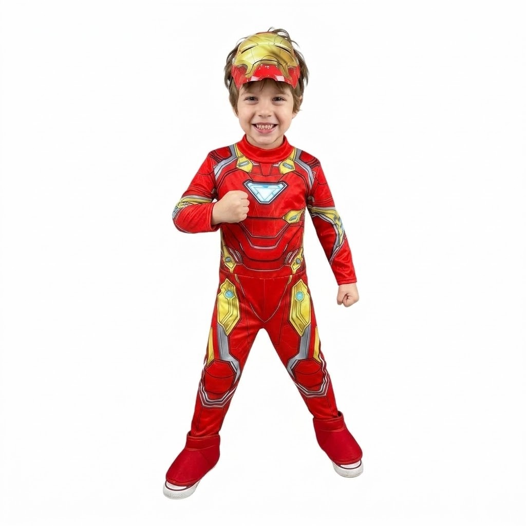 DISFRAZ DE HALLOWEEN IRON MAN NIÑOS FIESTA - 1