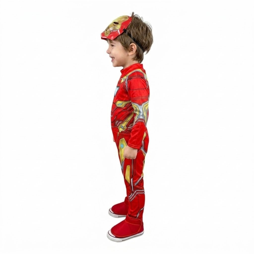 DISFRAZ DE HALLOWEEN IRON MAN NIÑOS FIESTA - 3