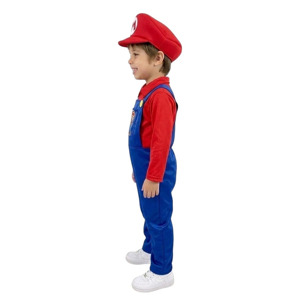 DISFRAZ DE MARIO BROS CONJUNTO NIÑOS HALLOWEEN - 2