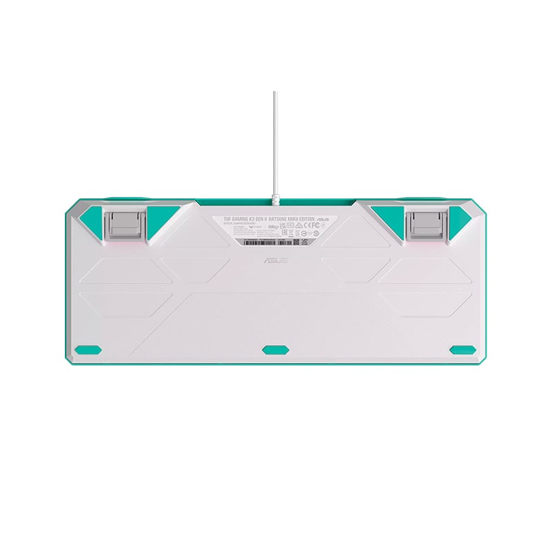 KIT GAMING ASUS TUF HATSUNE MIKU TECLADO MECÁNICO RGB, MOUSE, AUDÍFONOS, MOUSEPAD, EDICIÓN ESPECIA - 3