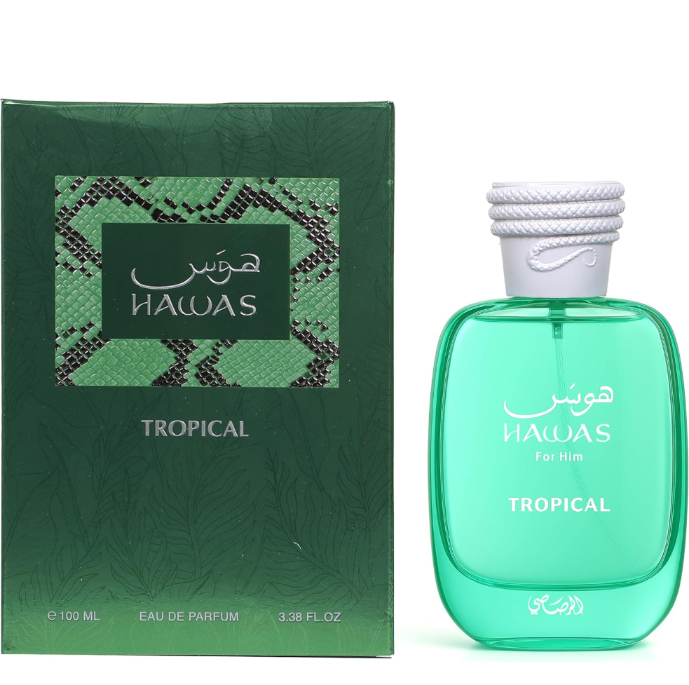 PERFUME RASASI HAWAS TROPICAL 100ML HOMBRE - 1
