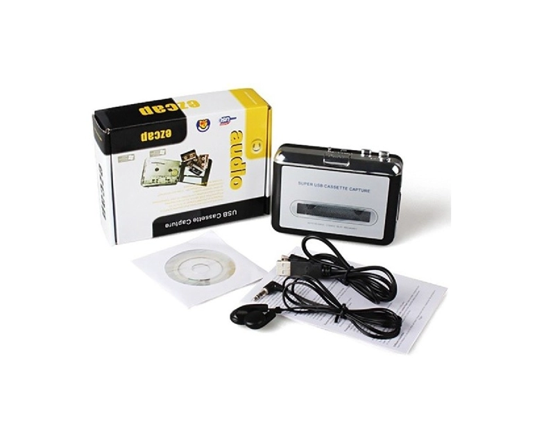 CONVERTIDOR / REPRODUCTOR DE CASSETTE EZCAP 231 - 1