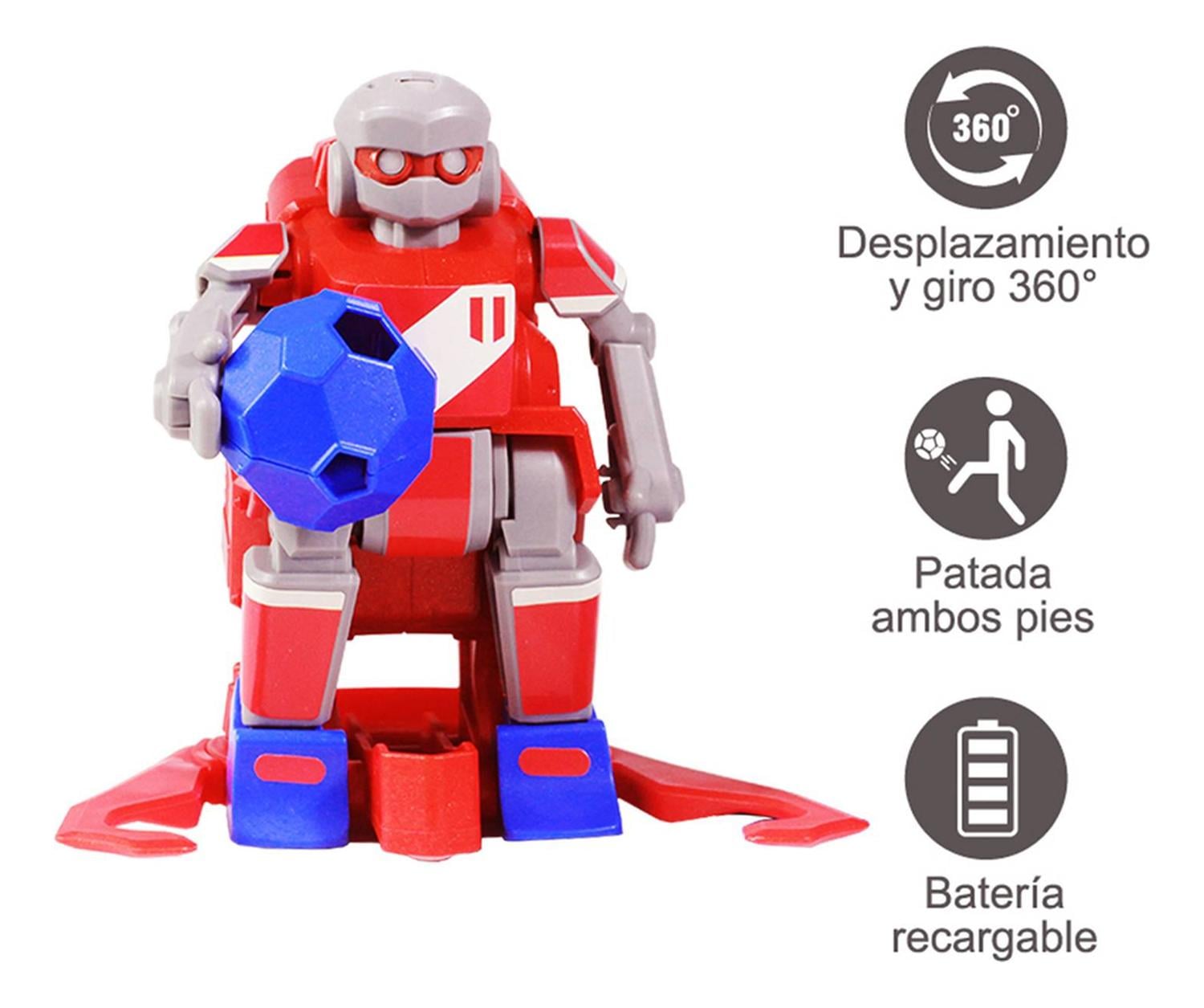 SET ROBOTS FUTBOL A CONTROL REMOTO KUZLER RIQ-101 - 2