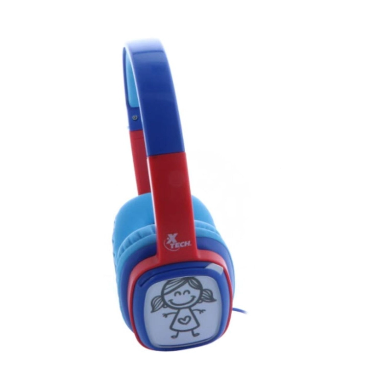 AUDÍFONOS PARA NIÑOS XTECH SOUNDART KID CON LÍMITE DE VOLUMEN XTH-350OR - 2