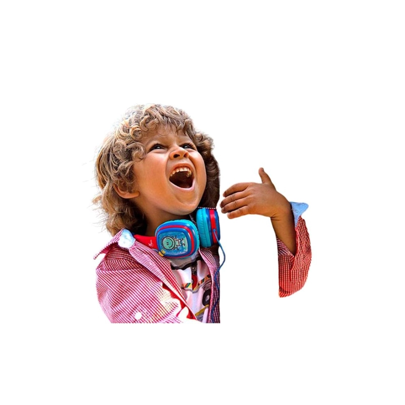 AUDÍFONOS PARA NIÑOS XTECH SOUNDART KID CON LÍMITE DE VOLUMEN XTH-350OR - 5