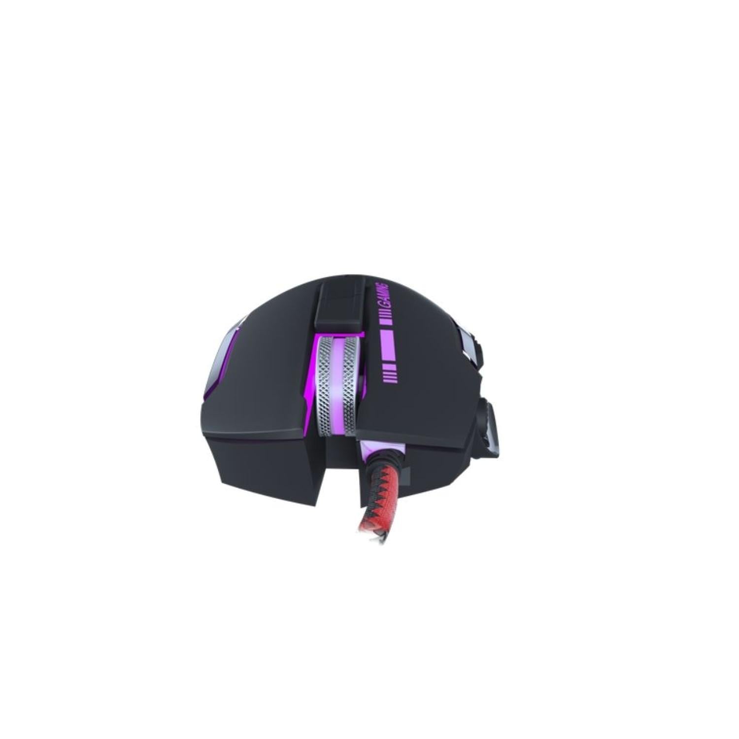 MOUSE GAMER XTECH COMBATIVE WIRED GAMING MOUSE 7200DPI 4 LED XTM720 - 1