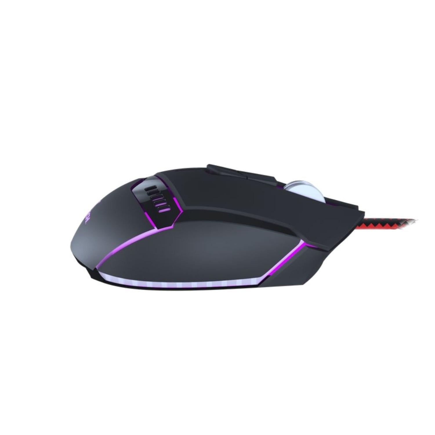 MOUSE GAMER XTECH COMBATIVE WIRED GAMING MOUSE 7200DPI 4 LED XTM720 - 2