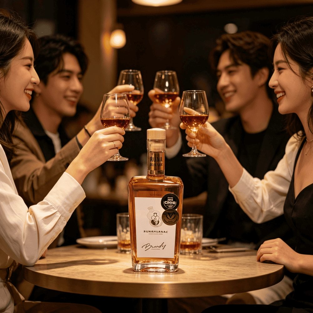 BRANDY DE GUANÁBANA PREMIUM RUNAHUANAC PERÚ 500 ML - DOBLE MEDALLA DE ORO EN EUROPA - 8