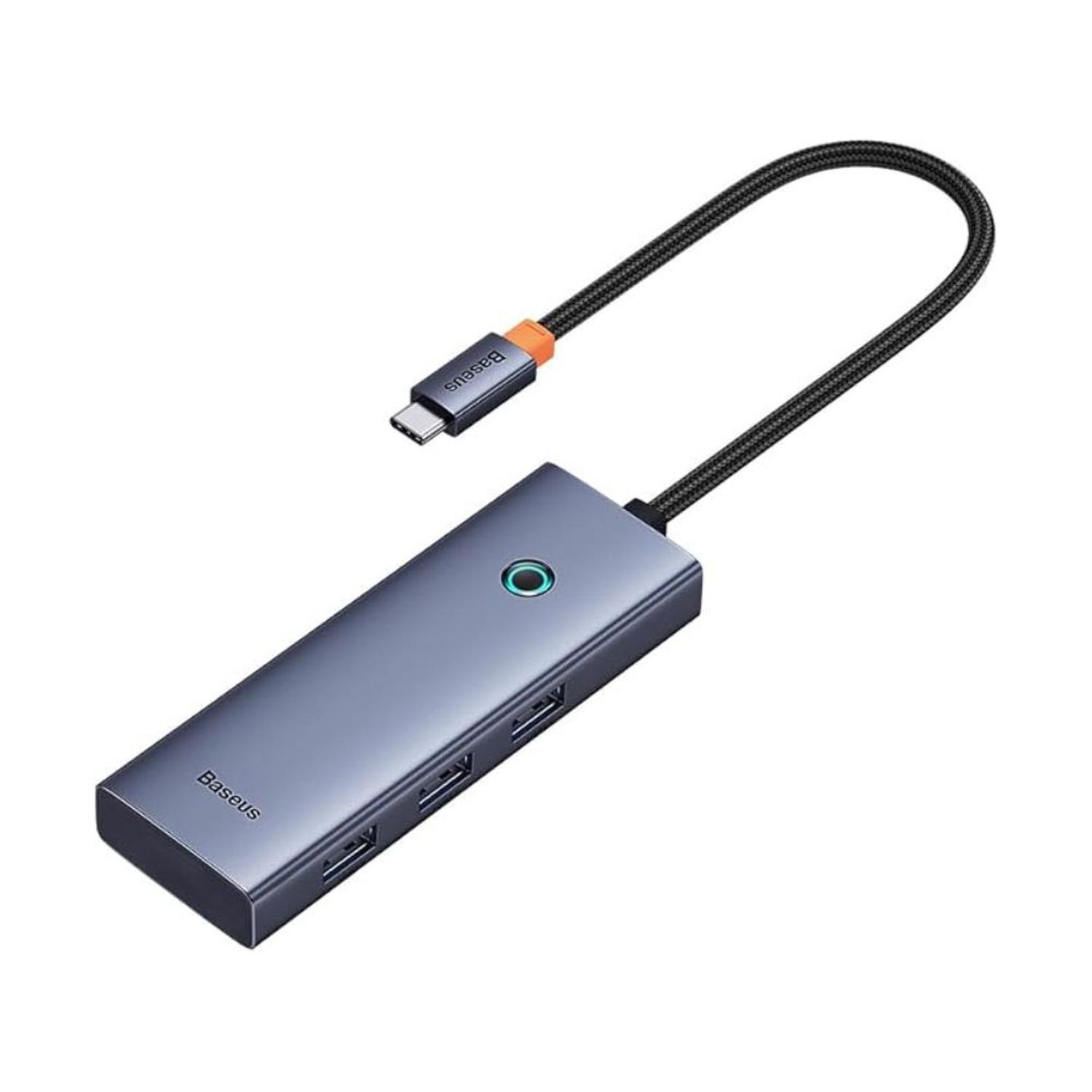 HUB ADAPTADOR MULTIFUNCIONAL BASEUS ULTRAJOY SERIES 5 PUERTOS HUB DOCKING STATION - 1