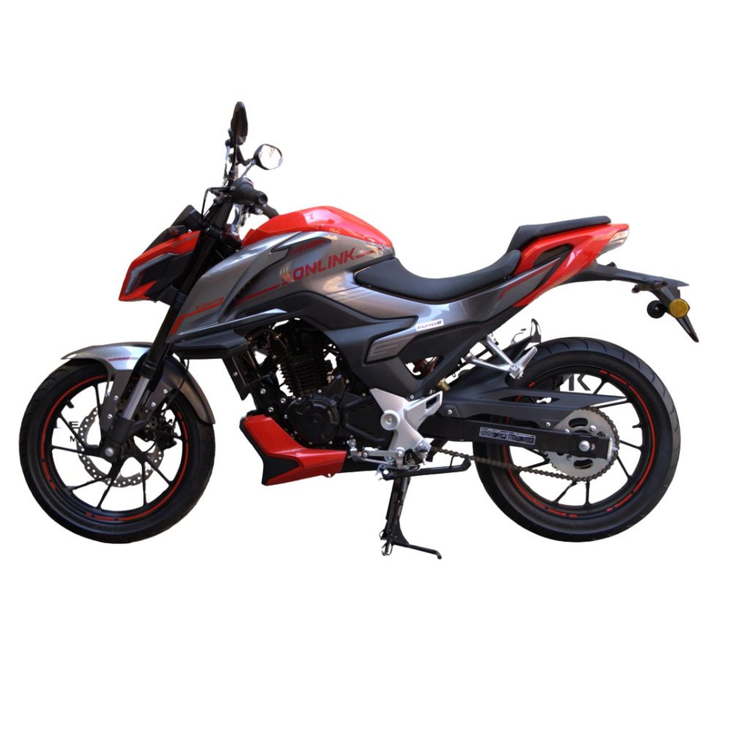 MOTO SONLINK SL200-F16 NAKED 200CC 16.8 HP 5 VEL. CON USB Y LED - 1