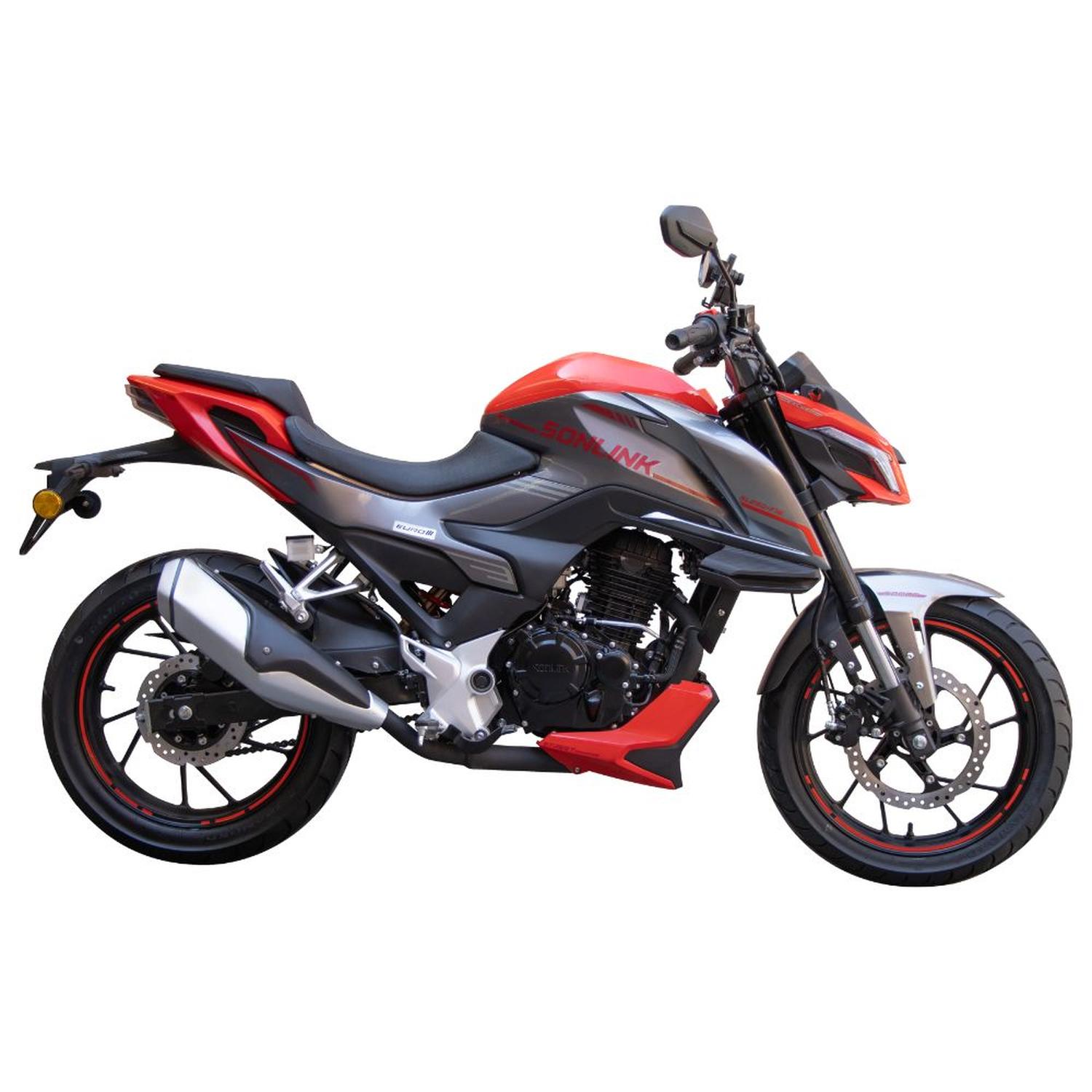 MOTO SONLINK SL200-F16 NAKED 200CC 16.8 HP 5 VEL. CON USB Y LED - 4
