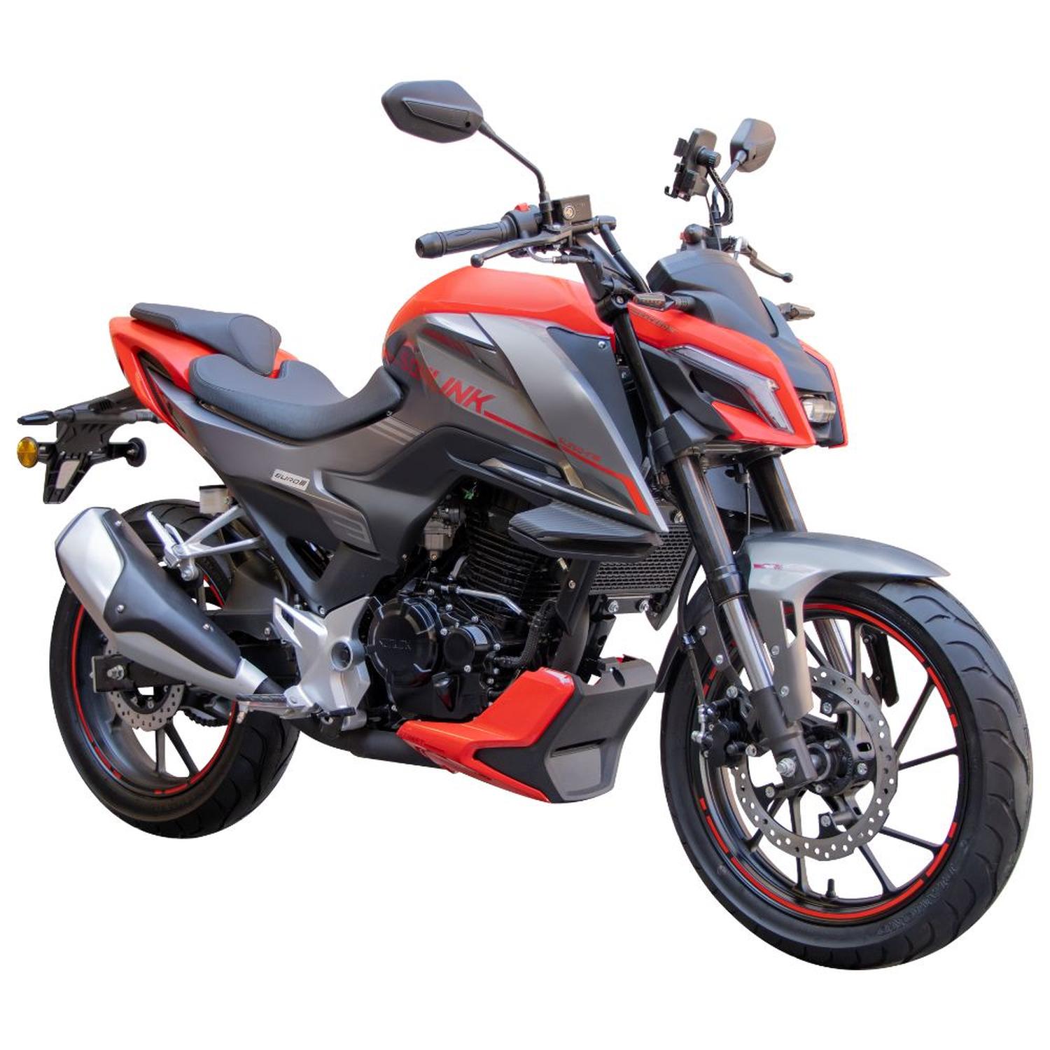 MOTO SONLINK SL200-F16 NAKED 200CC 16.8 HP 5 VEL. CON USB Y LED - 5