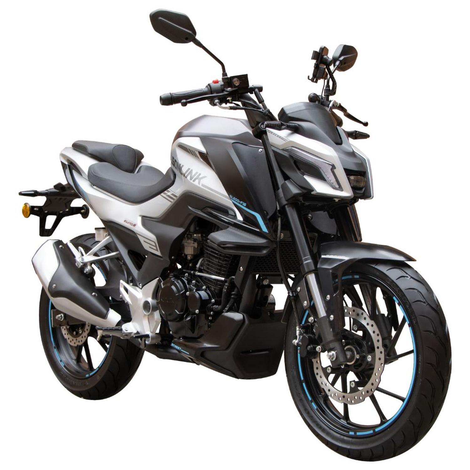 MOTO SONLINK SL200-F16 NAKED 200CC 16.8 HP 5 VEL. CON USB Y LED - 6
