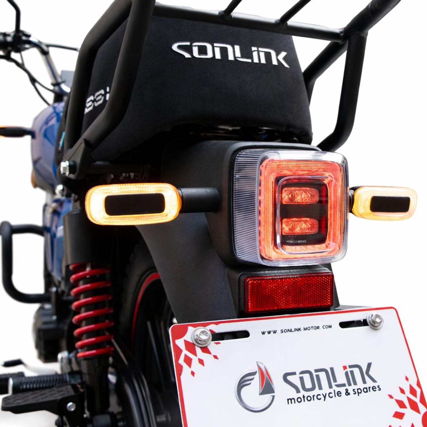 MOTO SONLINK SL150-C10 150 CC 9 HP 5 VEL. CON USB Y SLIDERS - 7