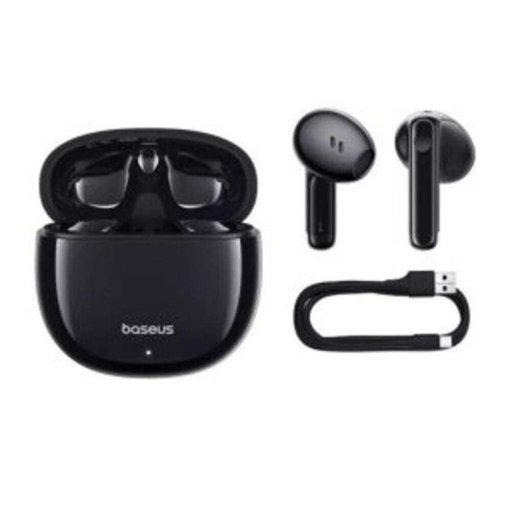 AUDIFONOS BASEUS BH1 LITE (80H) AUDIFONOS BOWIE E 13 (30H) INALAMBRICOS NEGRO - 2