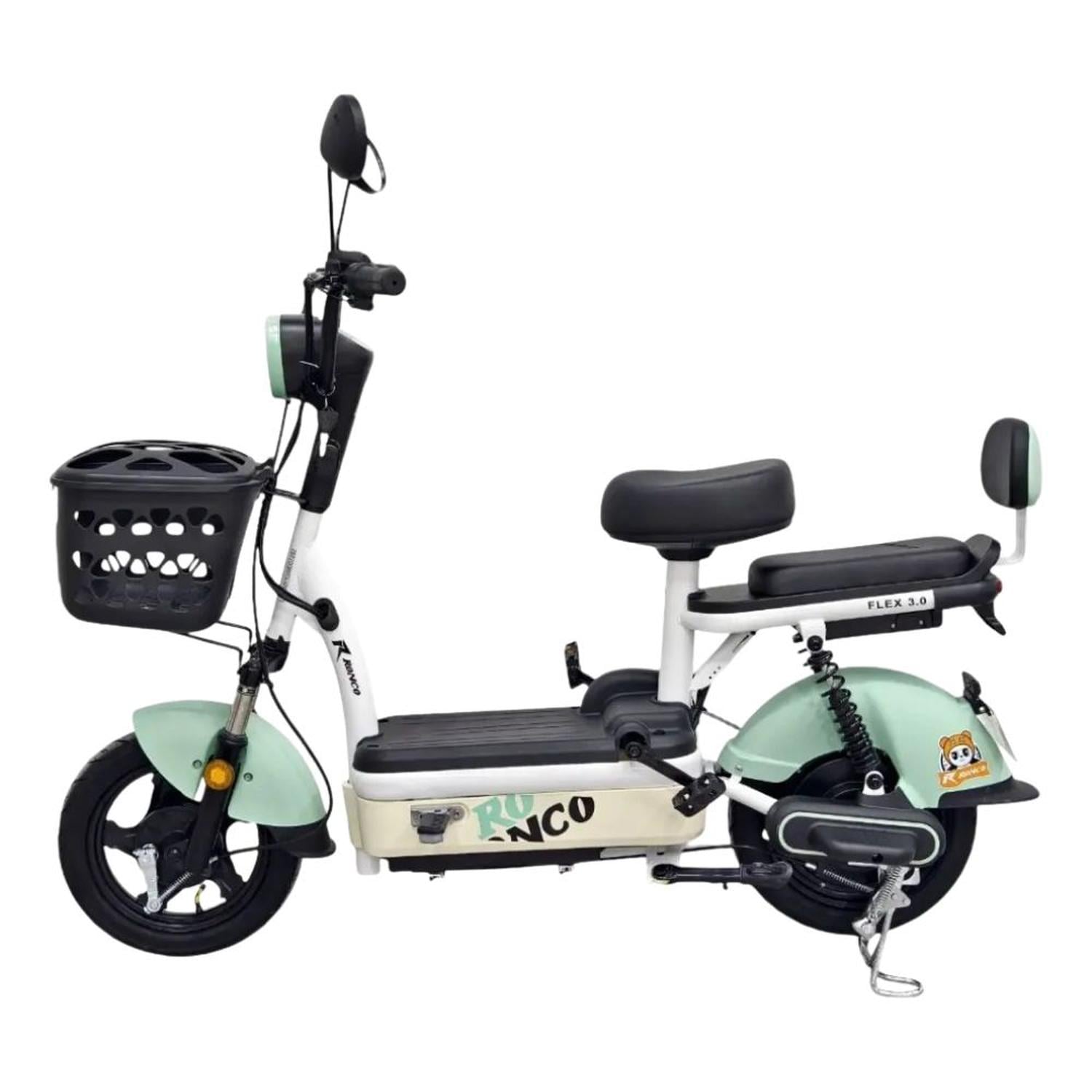 MOTO ELÉCTRICA HÍBRIDA RONCO FLEX 3.0 URBANA 350W 50KM AUTONOMÍA - 3
