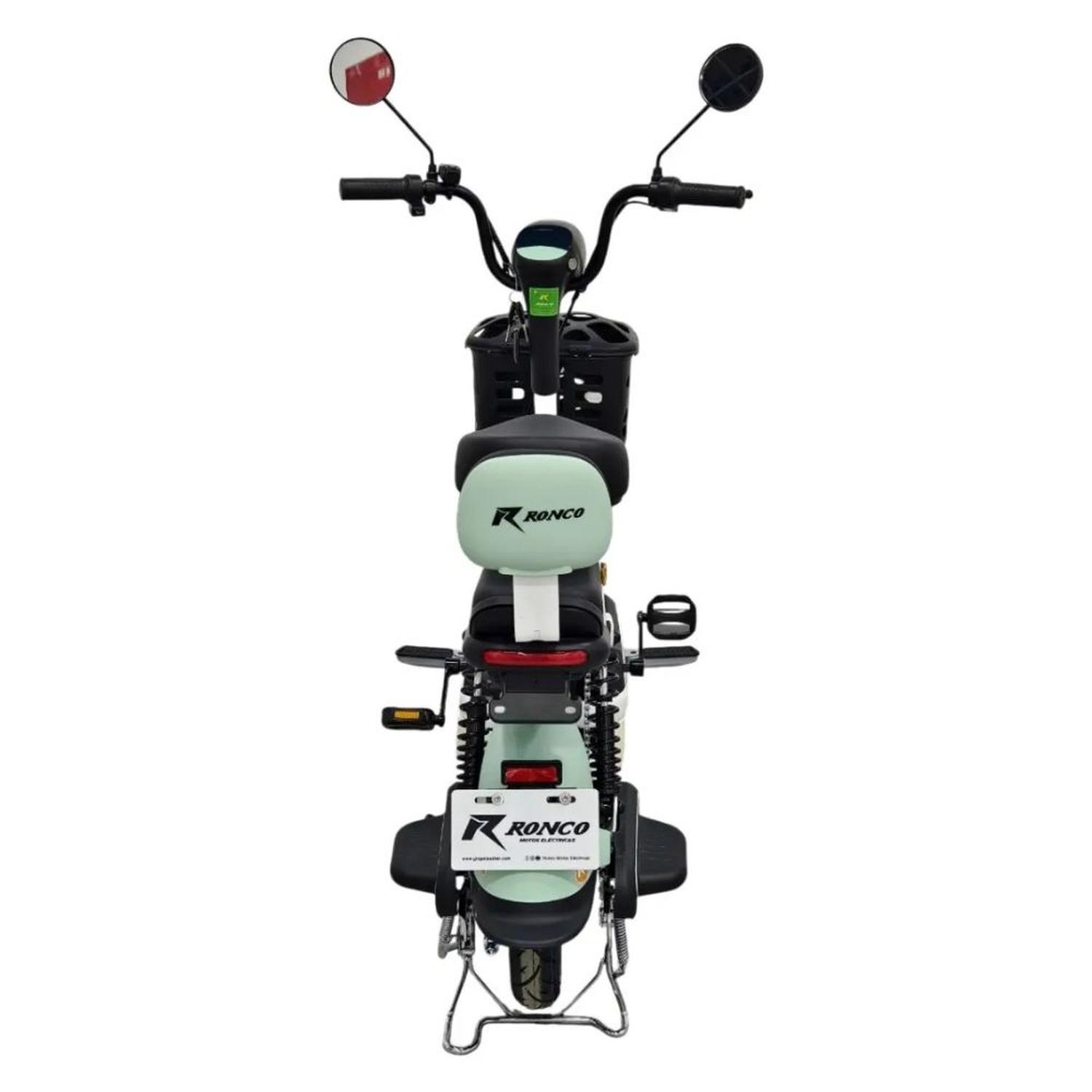 MOTO ELÉCTRICA HÍBRIDA RONCO FLEX 3.0 URBANA 350W 50KM AUTONOMÍA - 4