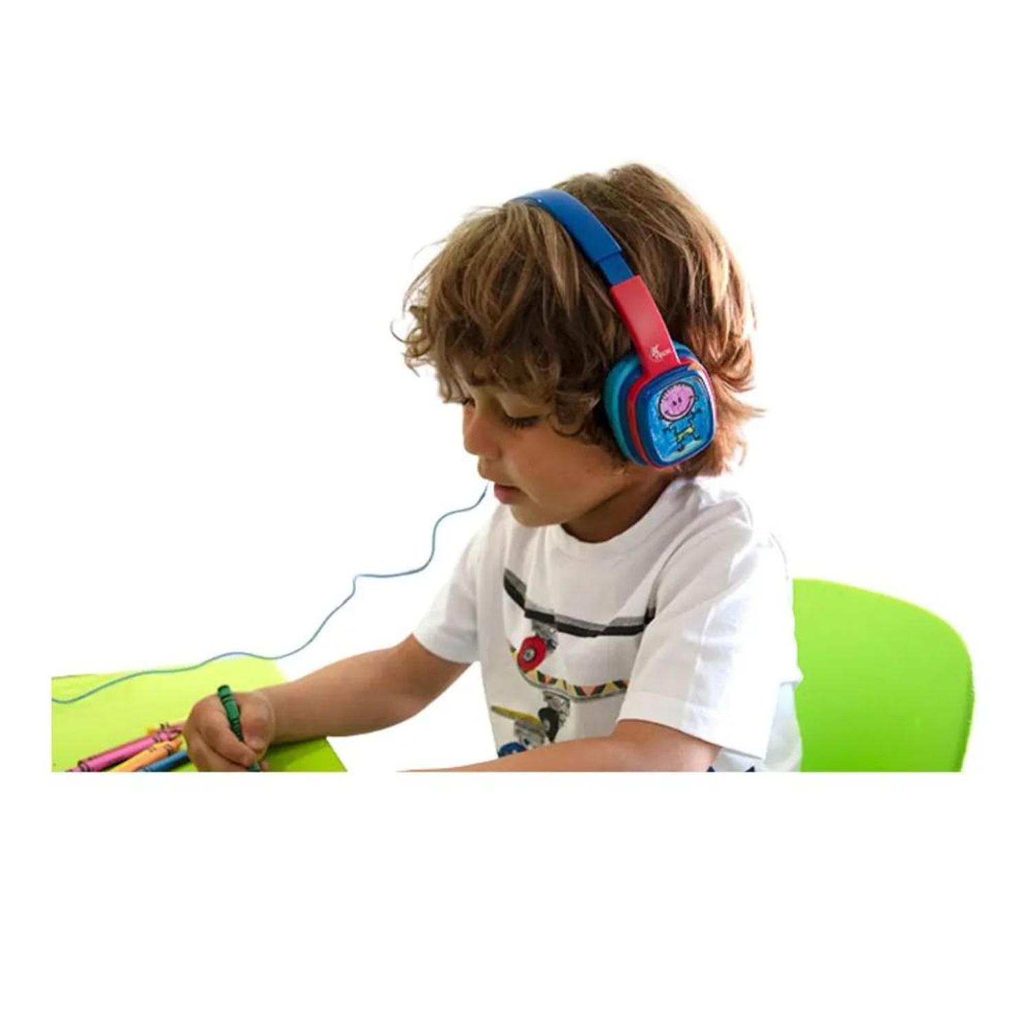 PACK AUDÍFONOS PARA NIÑOS XTECH SOUNDART KID CON LÍMITE DE VOLUME - 5