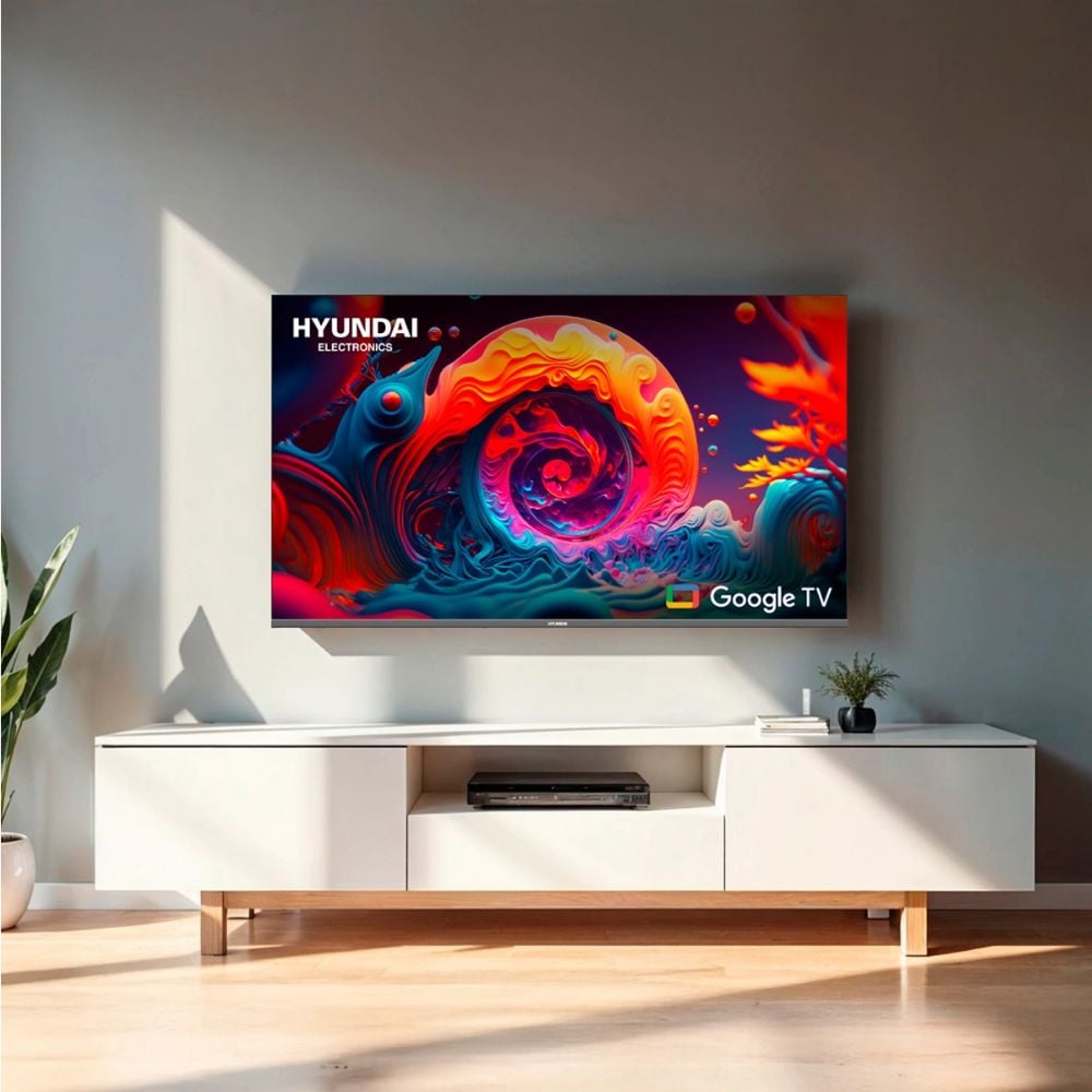 TELEVISOR SMART TV HYUNDAI QLED 55 HYLED5529QG - GOOGLE TV - 2