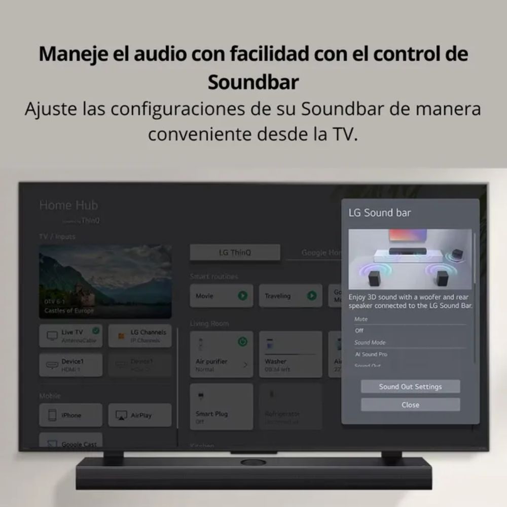TELEVISOR SMART UHD 43 PULGADAS LG AI 4K 43UA7300PSB 2025 + MAGIC REMOTE - 10