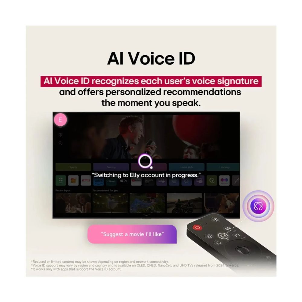 TELEVISOR SMART UHD 43 PULGADAS LG AI 4K 43UA7300PSB 2025 + MAGIC REMOTE - 4