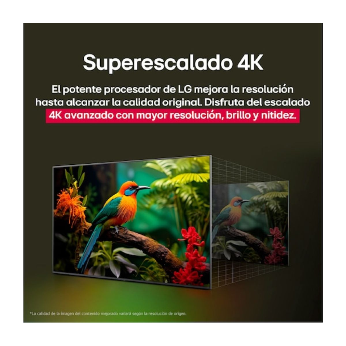 TELEVISOR 65'' LG UHD 4K WEBOS THINQ AI 65UA7300PSB 2025 + MAGIC - 4