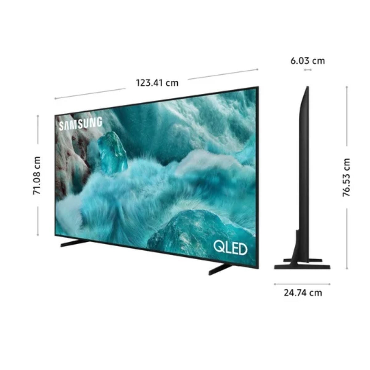 TELEVISOR 55'' SAMSUNG QLED UHD 4K VISION AI QN55Q7FAAGXPE 2025 + ANT - 2