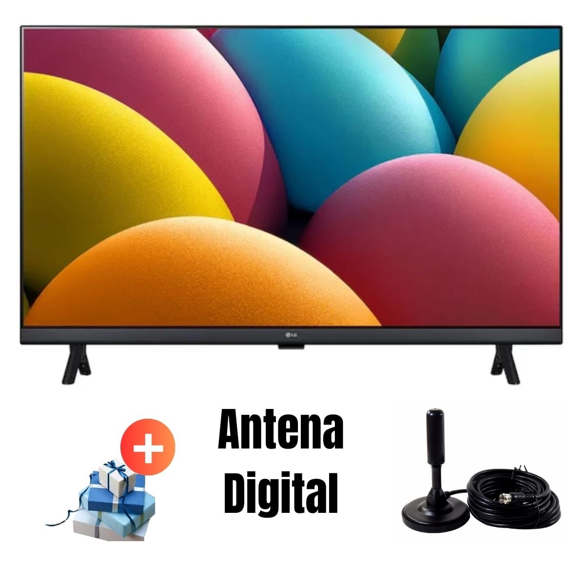 TELEVISOR 32'' LG SMART TV HD WEBOS 32LR600BPSC + ANT - 1