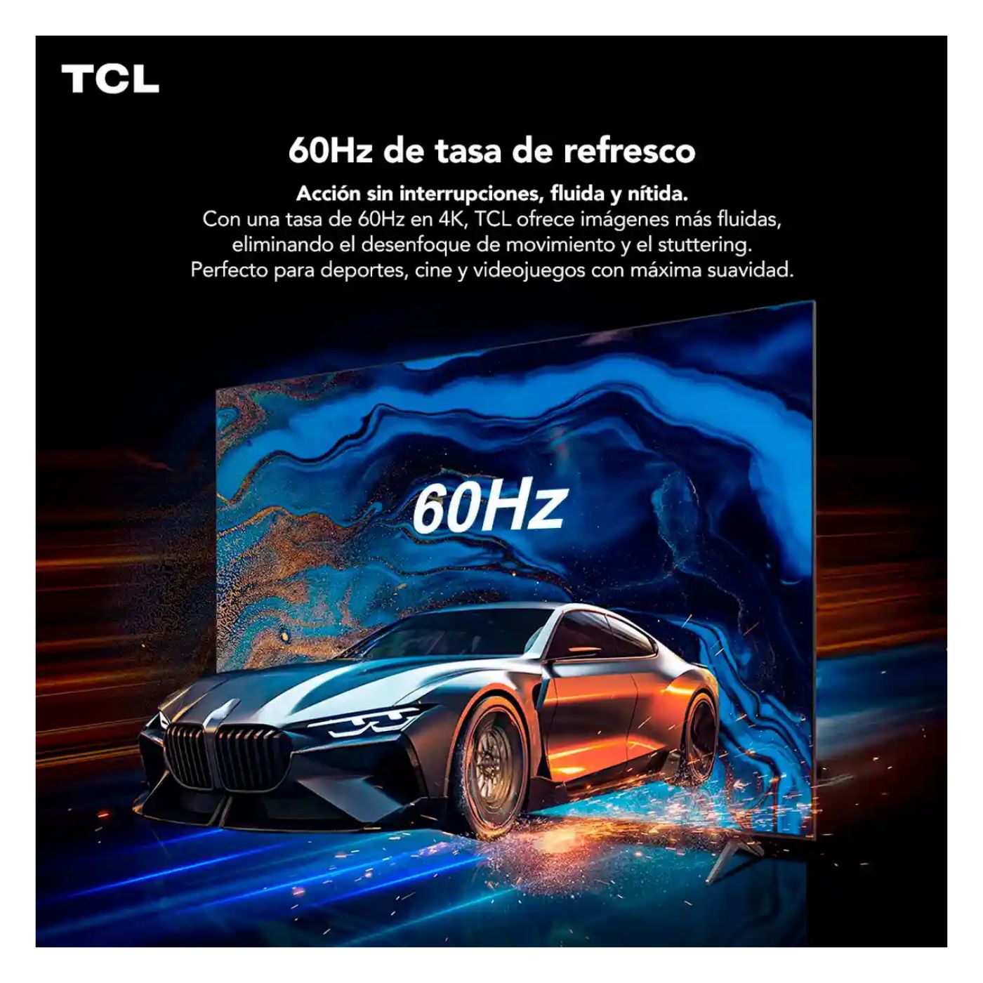 TELEVISOR TCL 55'' QD-MINILED UHD 4K GOOGLE TV 55C6KS 2025 + ANT + SOUNDBAR - 7