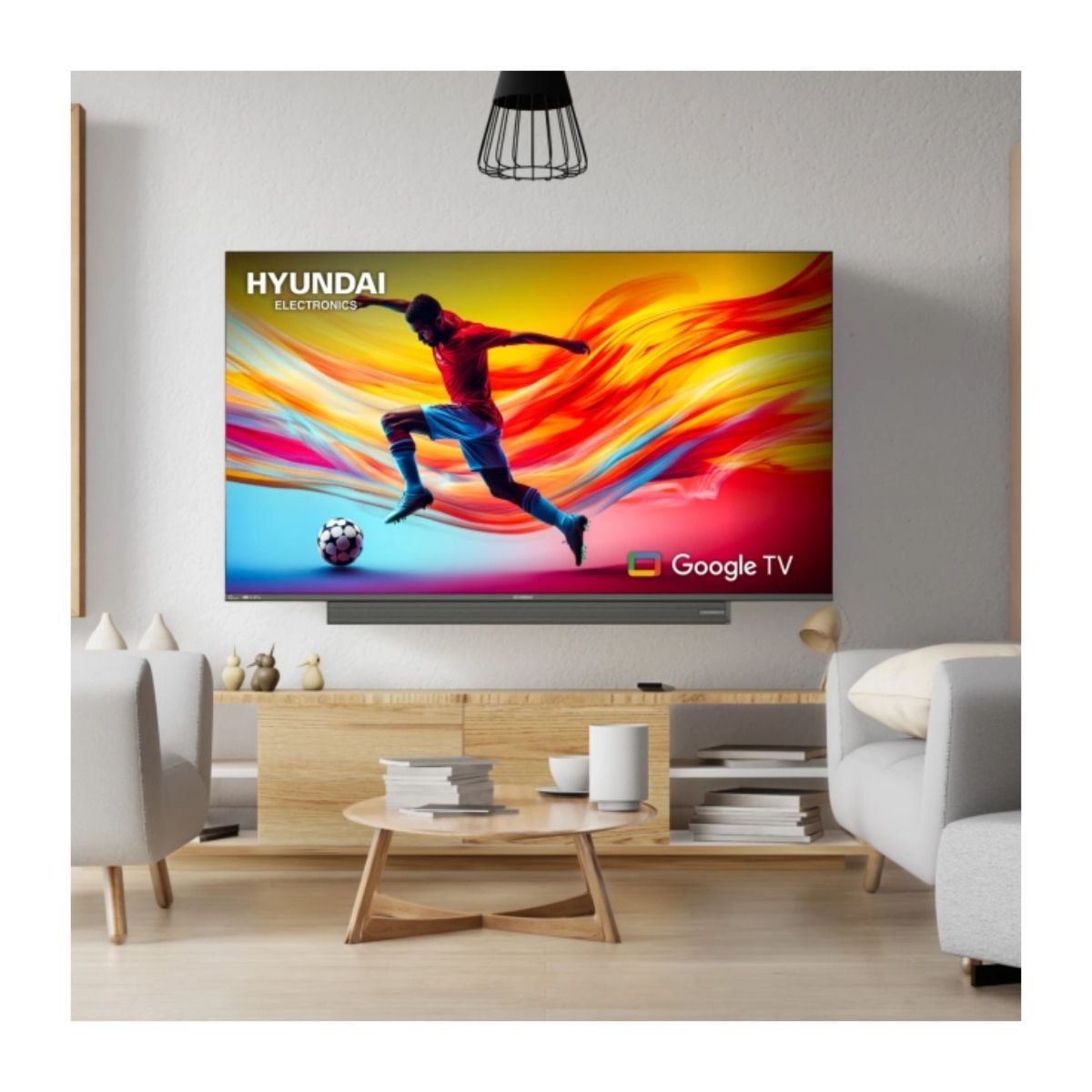 TELEVISOR SMART TV HYUNDAI 50'' QLED FHD HYLED5029QFG 2025 + ANT + RACK FIJO - 3