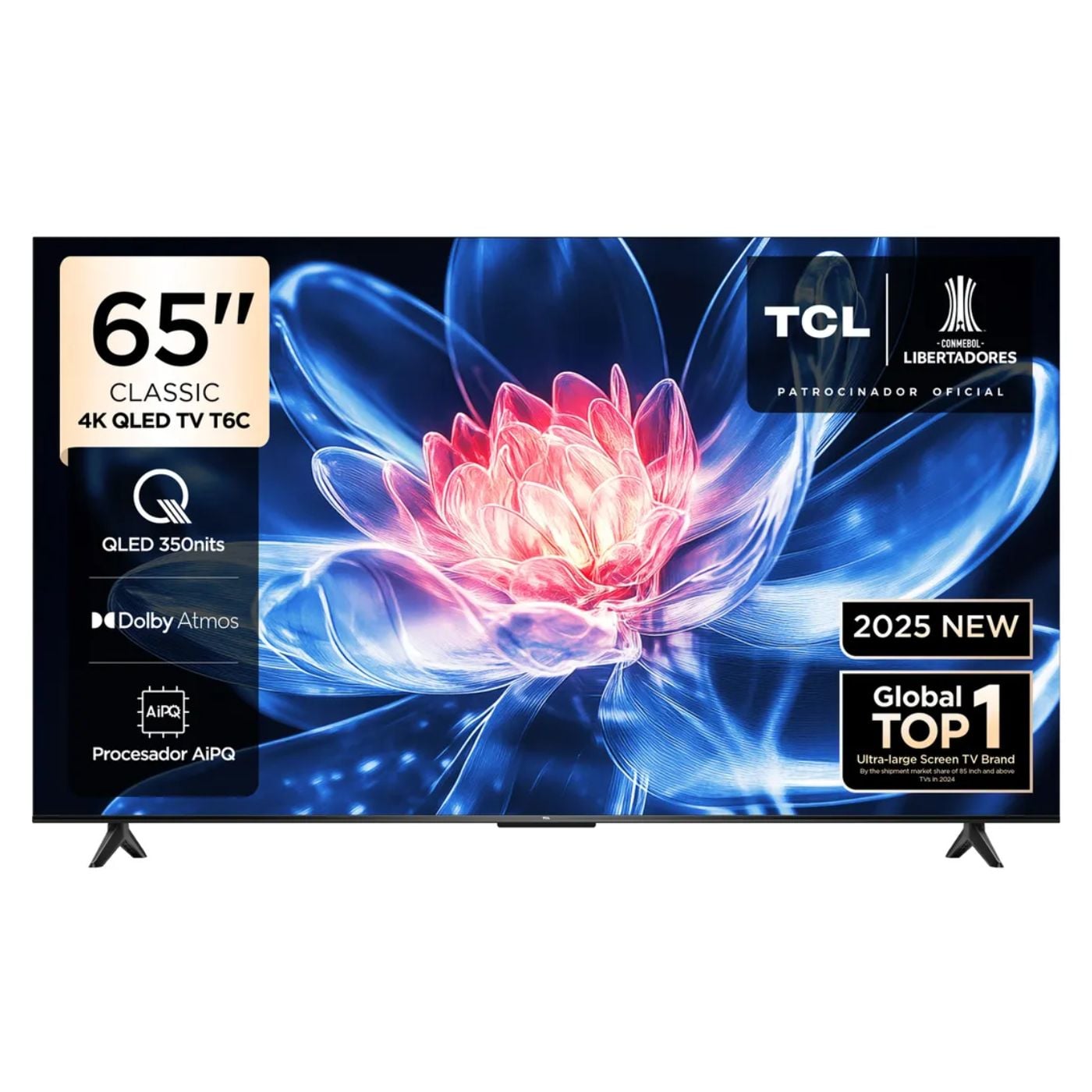 TELEVISOR 65'' TCL QLED 4K UHD GOOGLE TV 65T6C 2025 - 1