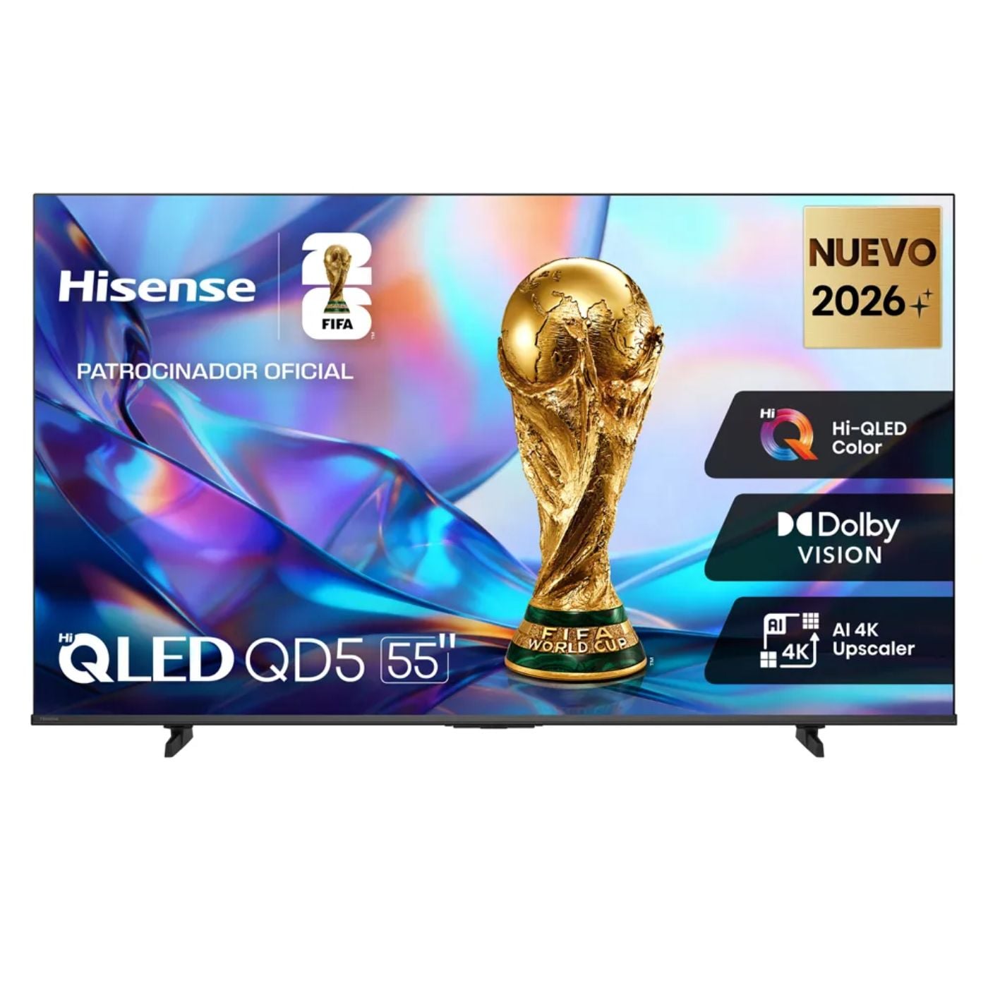 TELEVISOR SMART TV HISENSE 55'' QLED UHD 4K 55QD5SV 2026 - 1