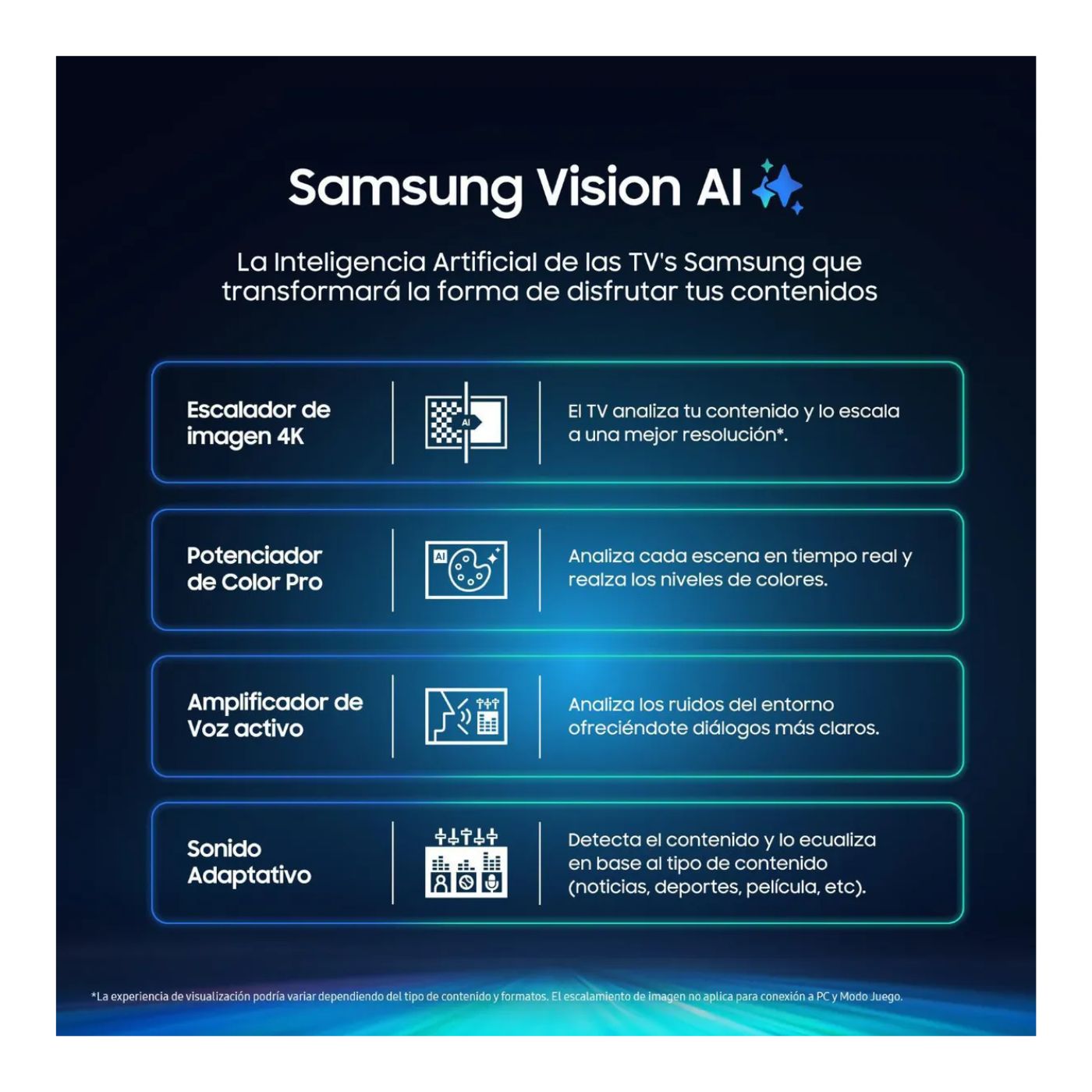TELEVISOR SAMSUNG 65'' VISION AI QLED UHD 4K QN65Q7FAAGXPE 2025 + ANT + SOUNDBAR SAMSUNG - 3