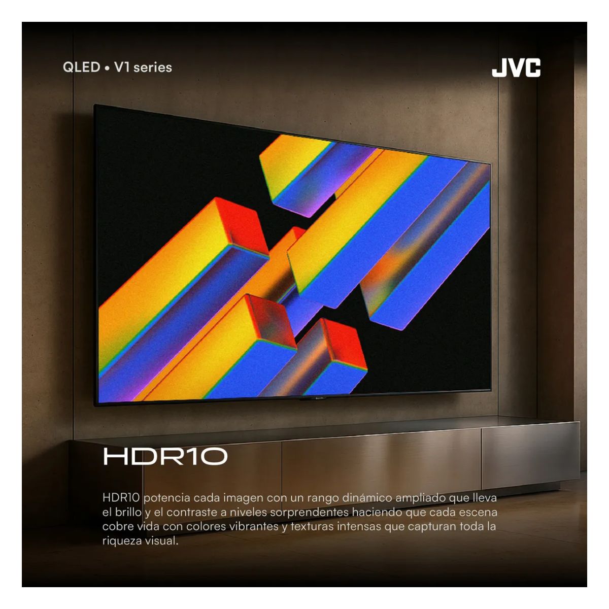 TELEVISOR SMART TV JVC 40'' QLED FHD GOOGLE TV LT-40KB758 2025 - 3