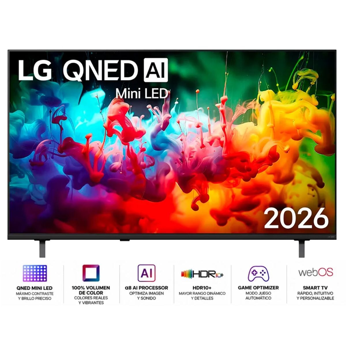 TELEVISOR SMART TV LG 55'' MINILED QNED UHD 4K 55QNED65BSA 2026 - 1