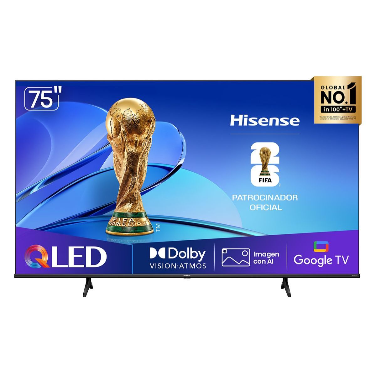 TELEVISOR SMART TV 75'' QLED UHD 4K 75QD6N GOOGLETV 2025 - 1