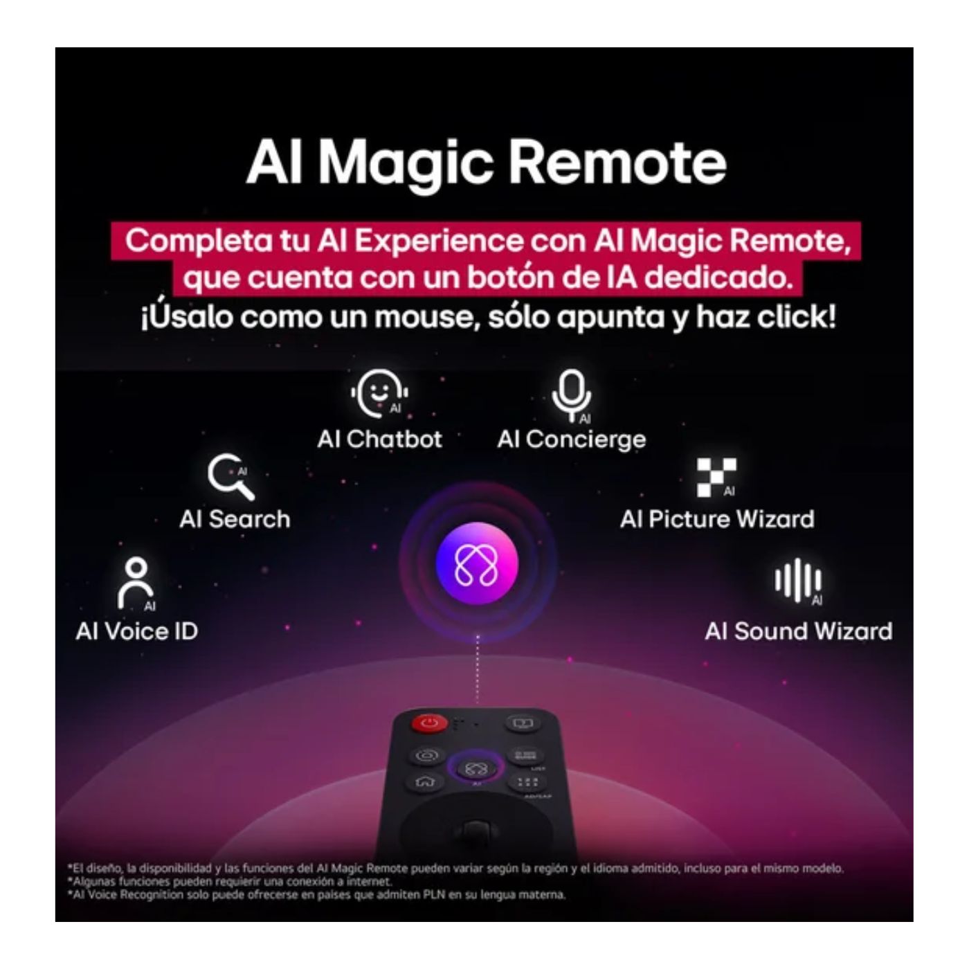 TELEVISOR SMART TV LG 50'' QNED UHD 4K THINQ AI 50QNED73ASA 2026 + ANTENA DIGITAL - 4
