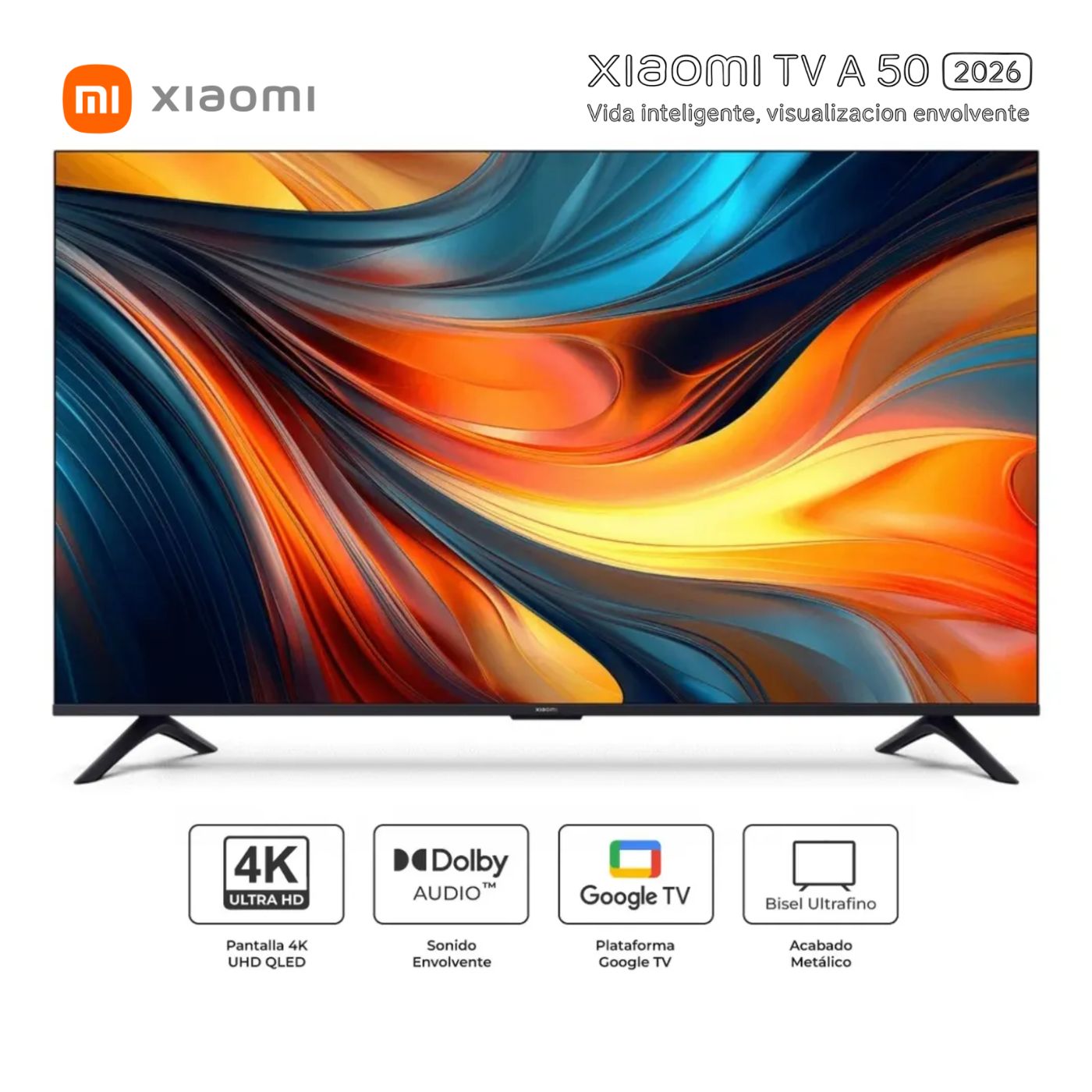 TELEVISOR SMART TV 50'' A UHD 4K XIAOMI L50MB-ALA GOOGLETV 2026 - 1