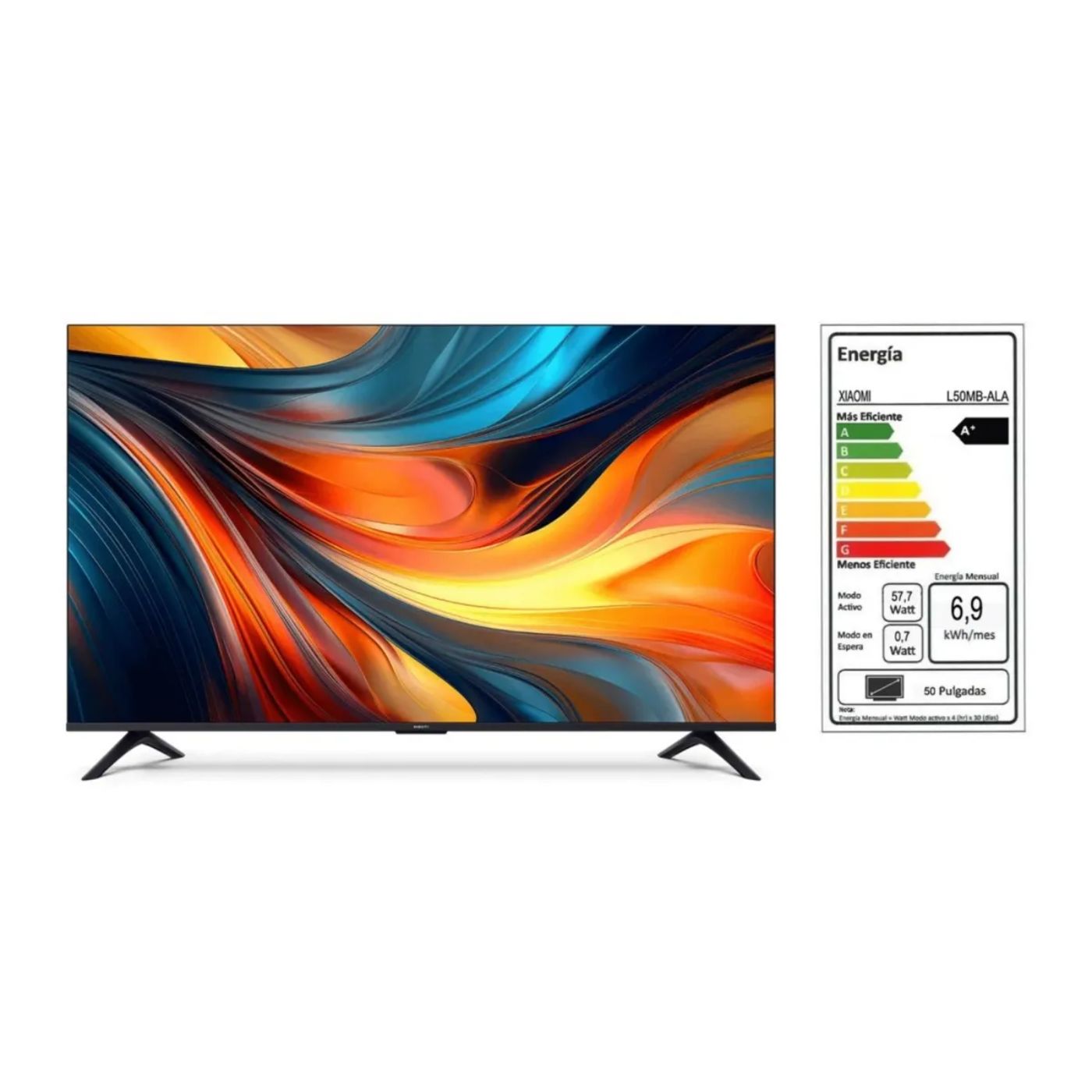 TELEVISOR SMART TV 50'' A UHD 4K XIAOMI L50MB-ALA GOOGLETV 2026 + ANT + SOUNDBAR TCL - 4