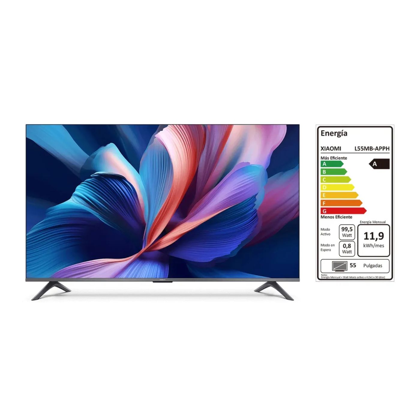 TELEVISOR SMART TV 55'' UHD 4K XIAOMI L55MB-APH GOOGLETV 2026 + ANT + RACK FIJO - 5