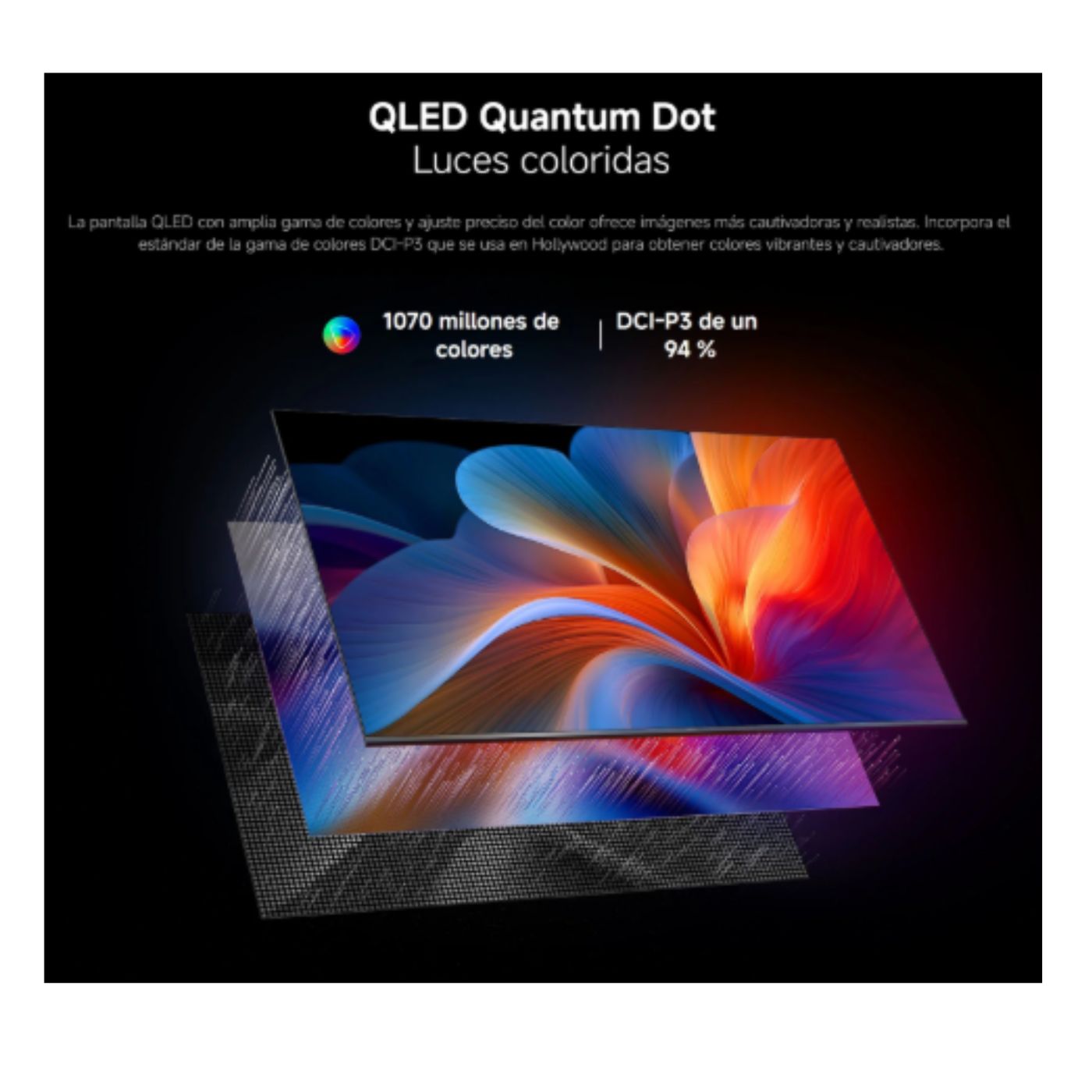 TELEVISOR SMART TV XIAOMI A PRO 55'' QLED UHD 4K L55MB-APPH GOOGLETV 2026 - 6