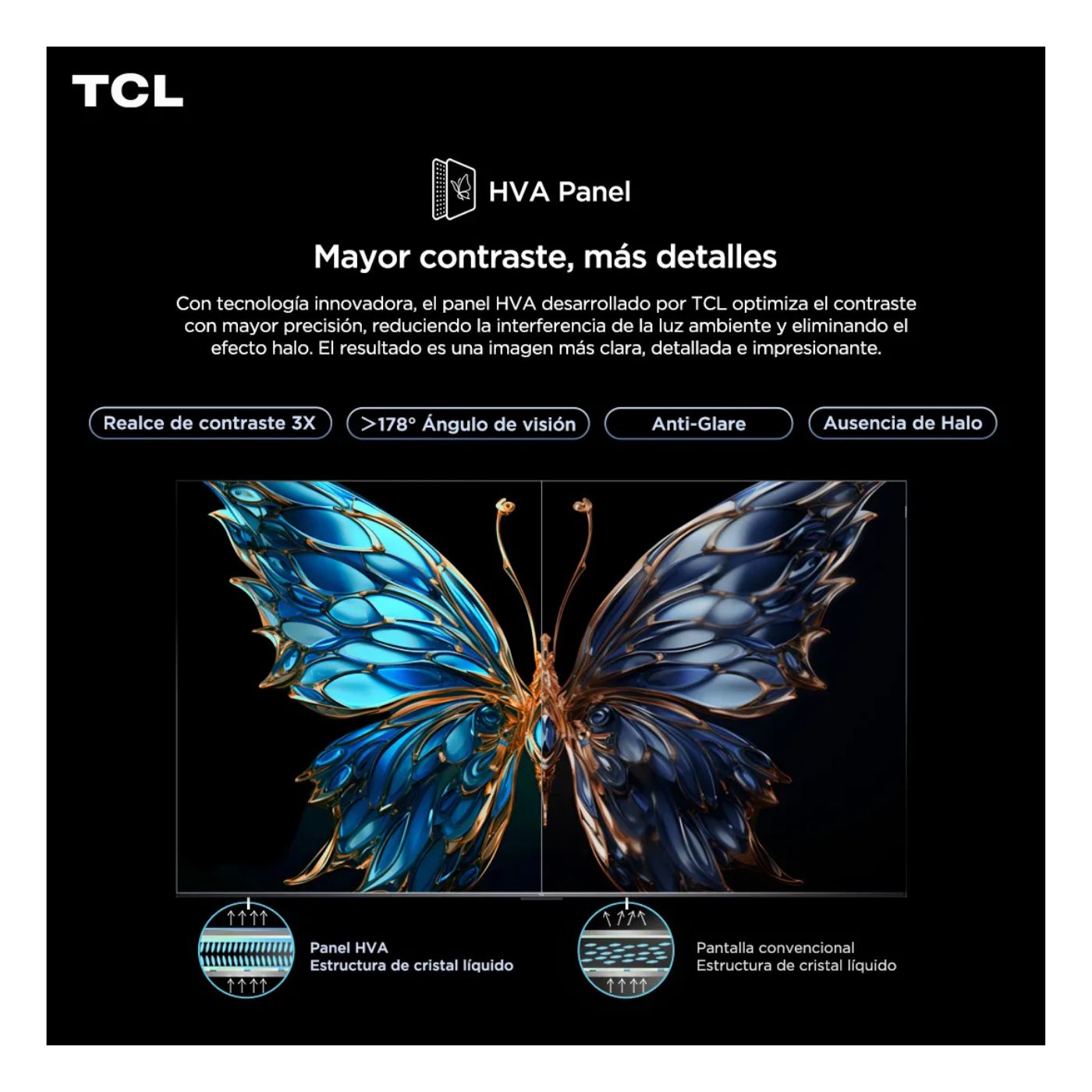 TELEVISOR SMART TV TCL 43'' FHD 43S5K GOOGLETV - 3