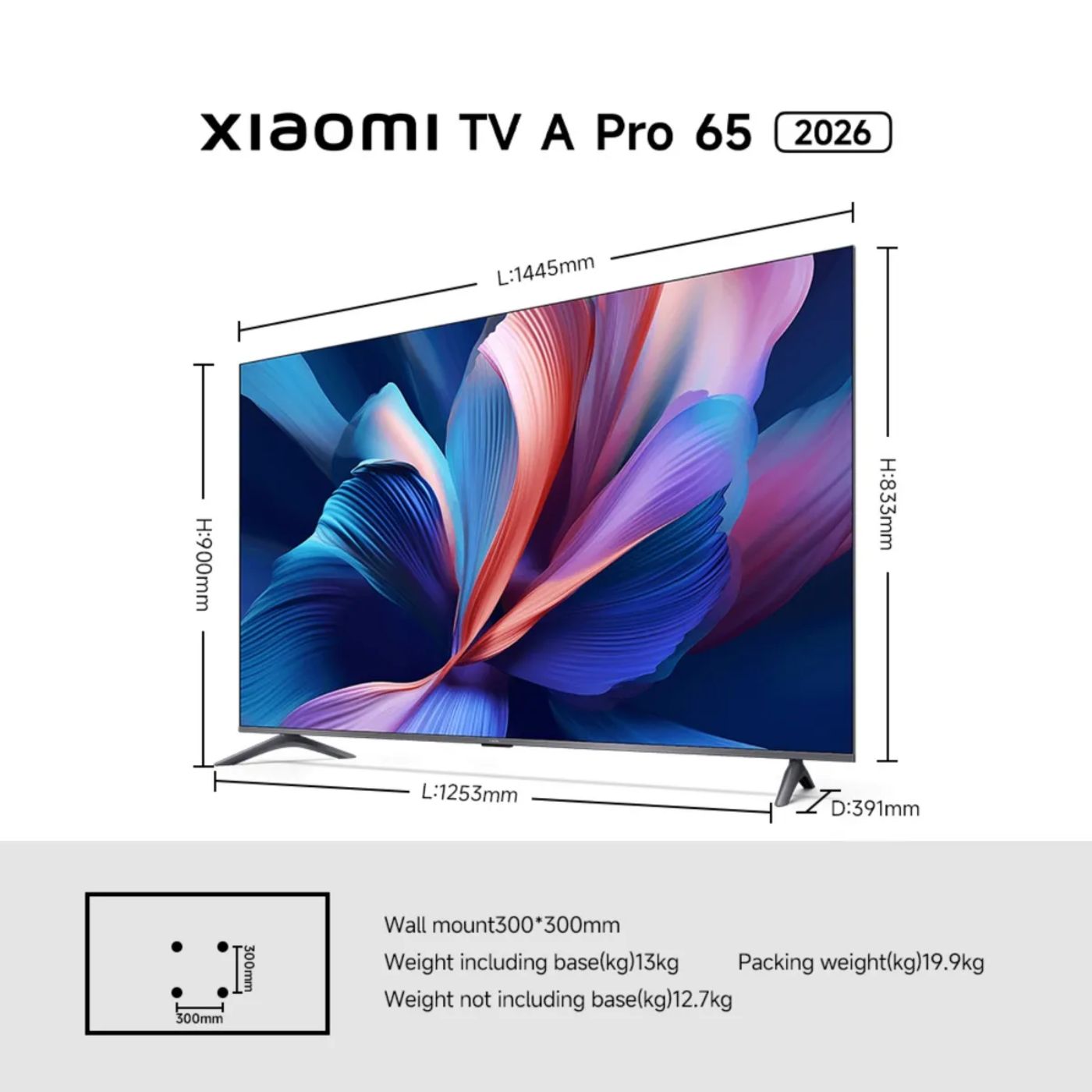 TELEVISOR SMART TV 65'' XIAOMI A PRO QLED UHD 4K L65MB-APPH GOOGLETV 2026 - 5