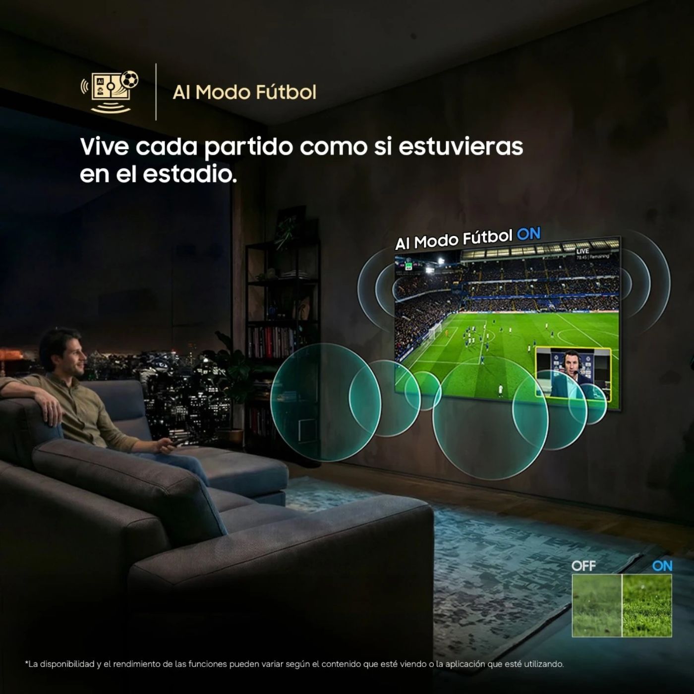 TELEVISOR MINI LED 55 PULGADAS 4K ULTRA HD TIZEN UN55M80HAGXPE - 8