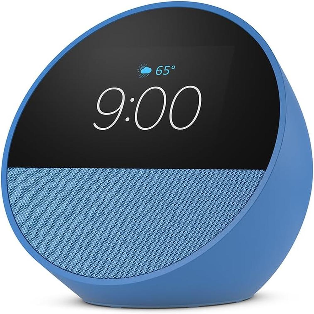 AMAZON ECHO SPOT CON RELOJ 2024 | AZUL - 6